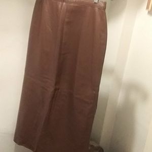 Leather skirt size 6